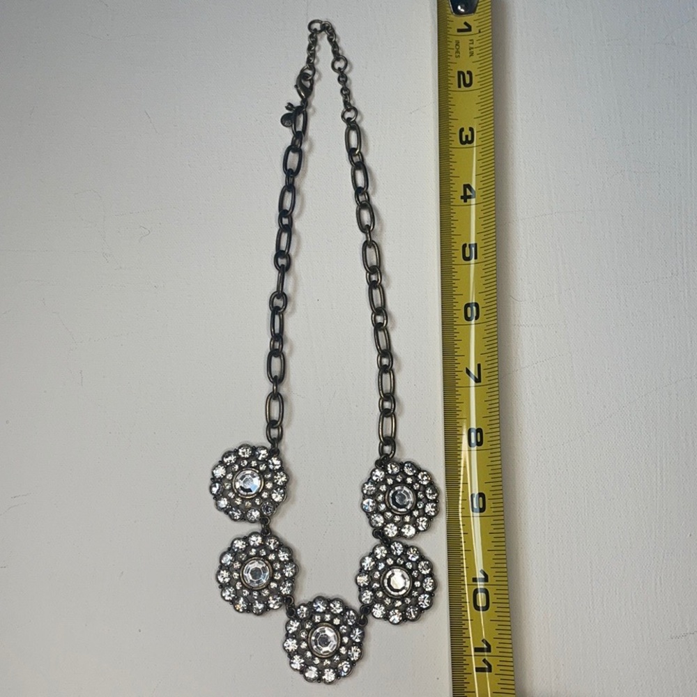 Circle Statement Necklace - image 4